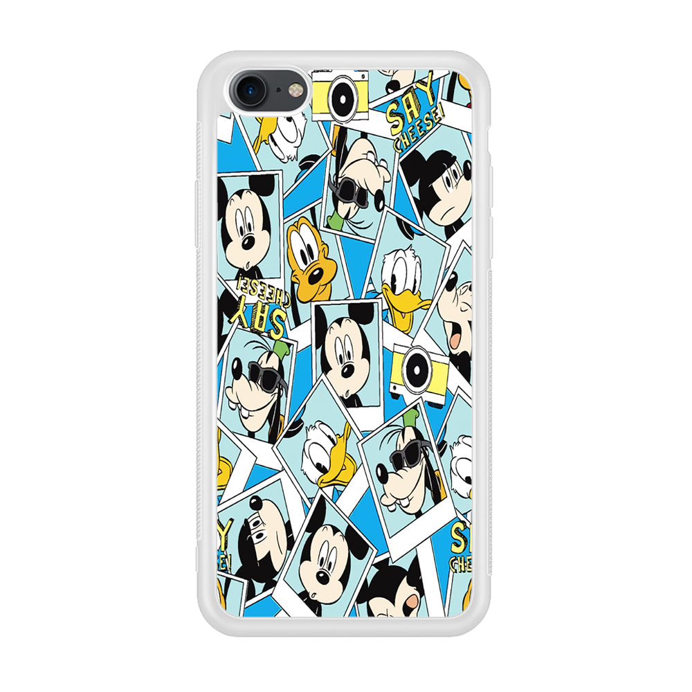 Mickey Family Photo In Frame iPhone 8 Case