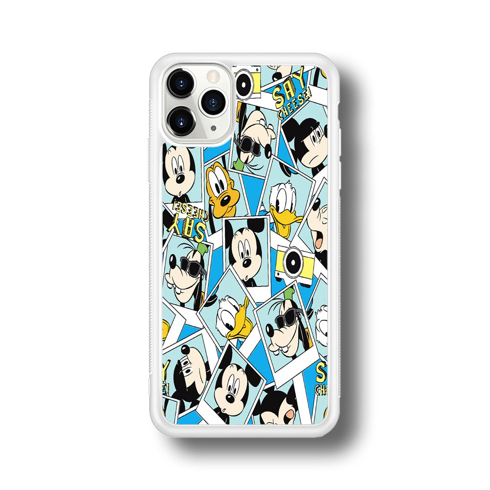 Mickey Family Photo In Frame iPhone 11 Pro Case