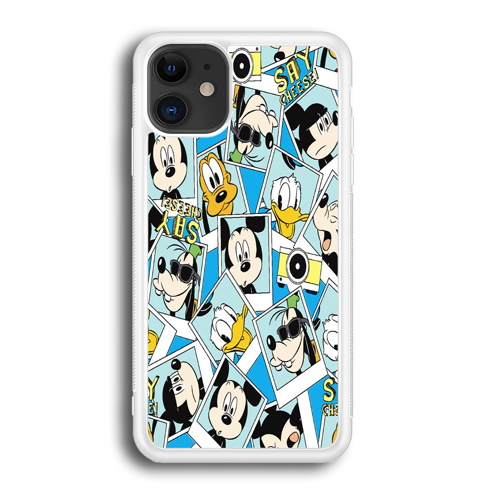 Mickey Family Photo In Frame iPhone 12 Case