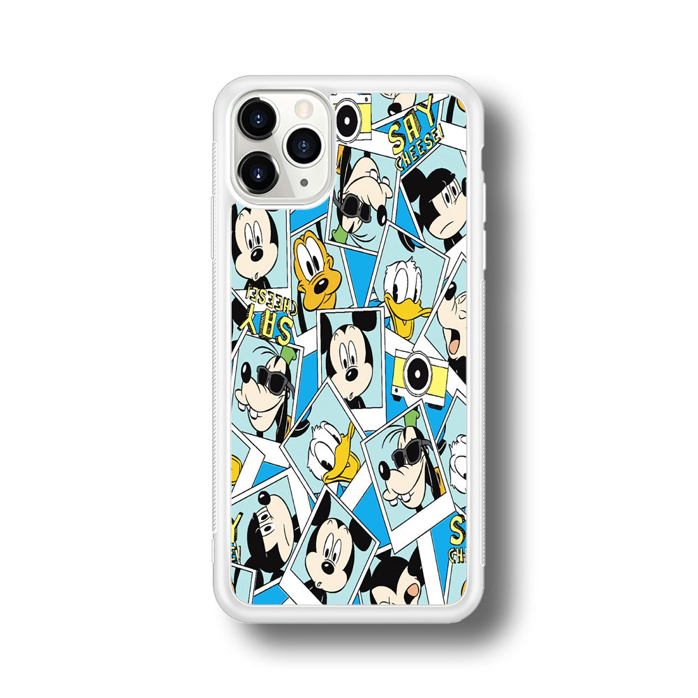 Mickey Family Photo In Frame iPhone 11 Pro Max Case