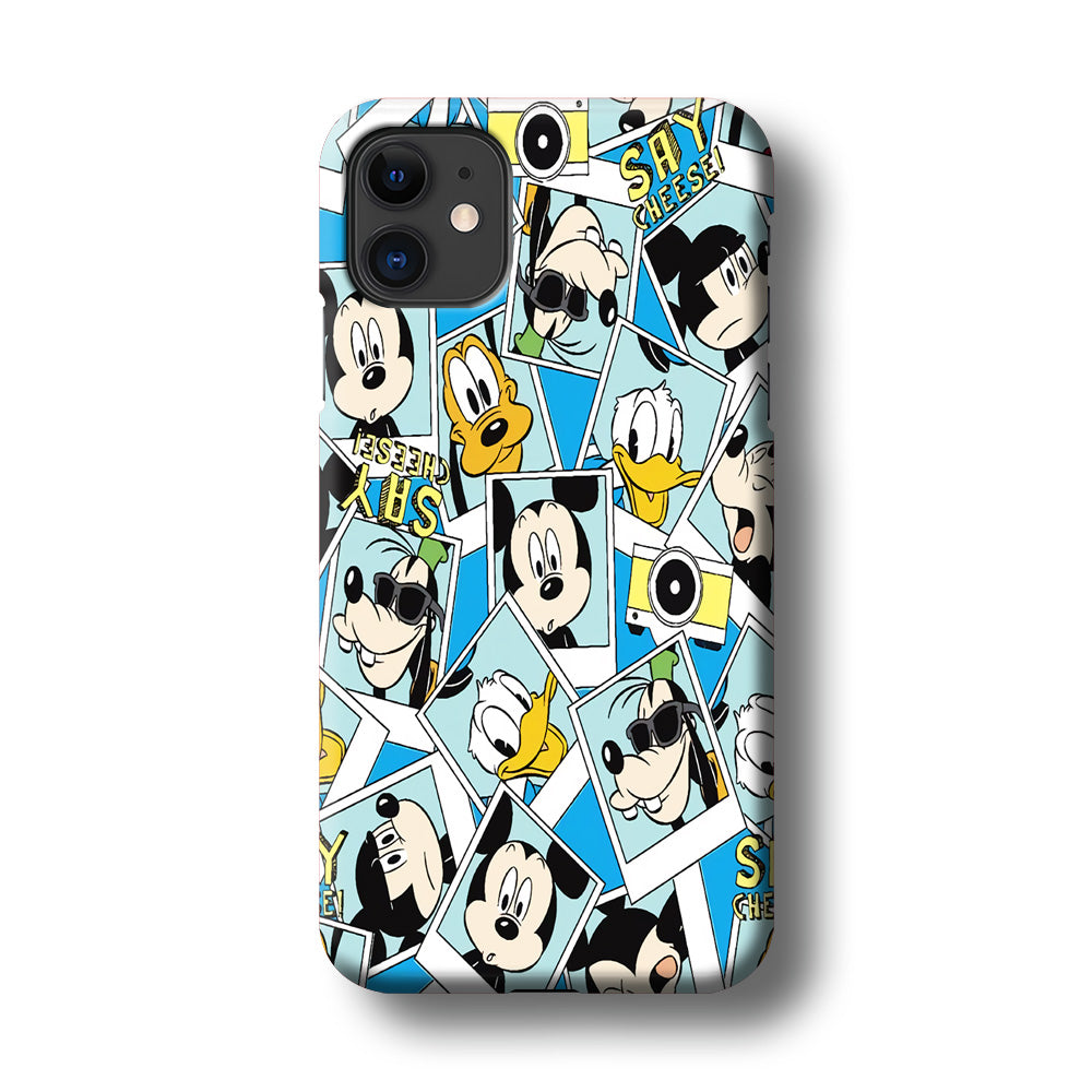 Mickey Family Photo In Frame iPhone 11 Case