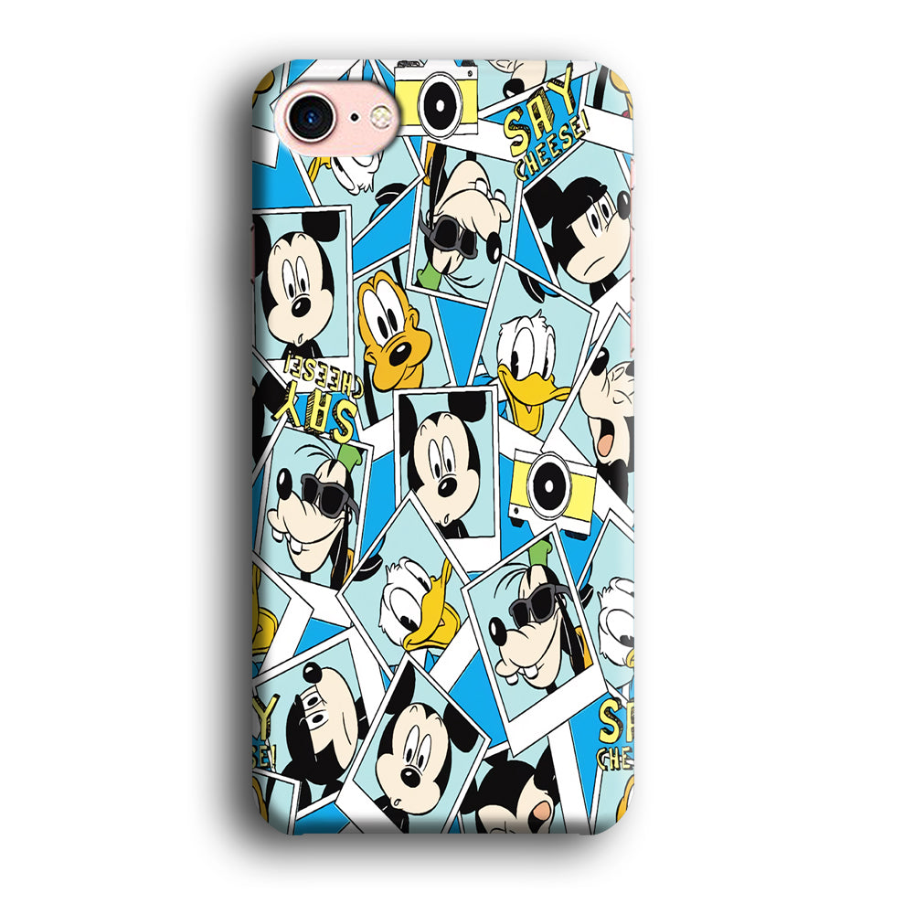Mickey Family Photo In Frame iPhone 7 Case
