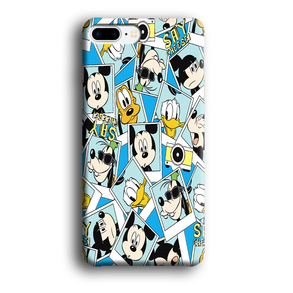 Mickey Family Photo In Frame iPhone 7 Plus Case