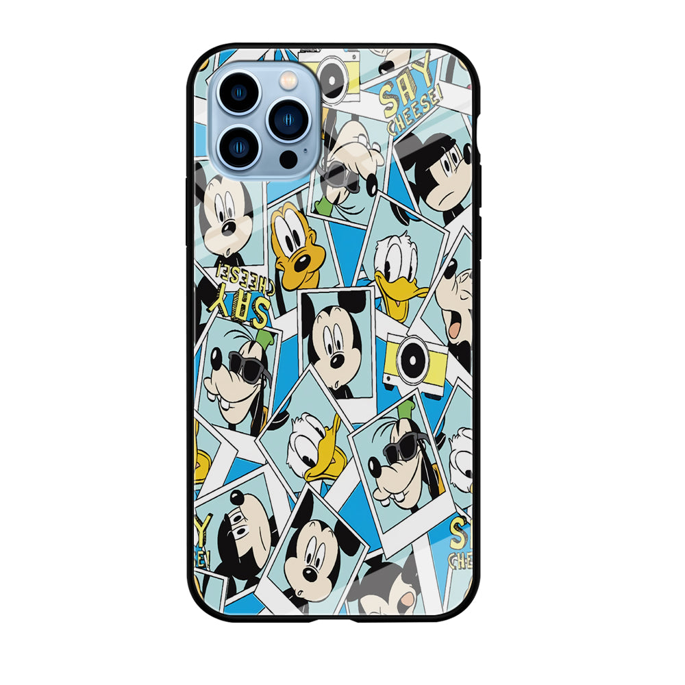 Mickey Family Photo In Frame iPhone 12 Pro Case