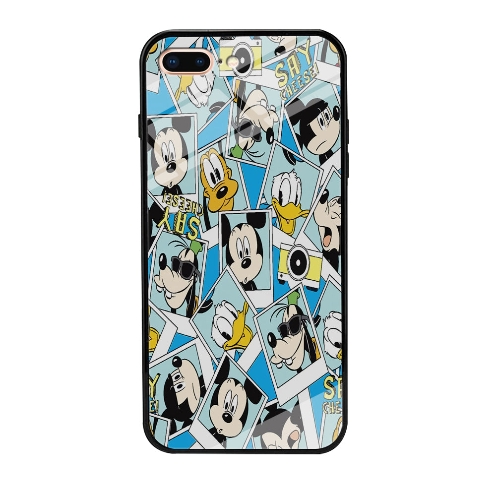 Mickey Family Photo In Frame iPhone 8 Plus Case