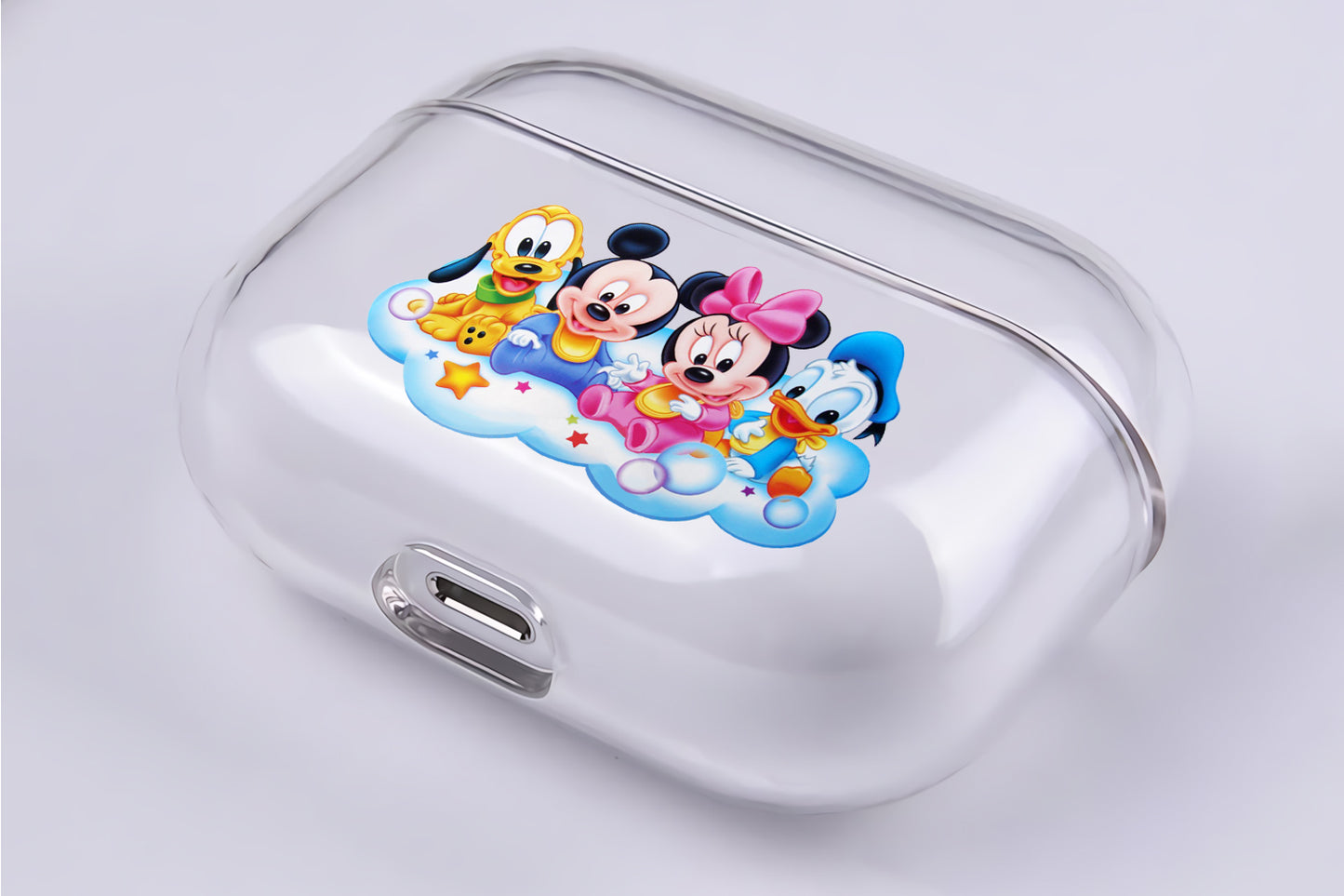 Mickey Mouse Baby Team Protective Clear Case Cover For Apple AirPod Pro