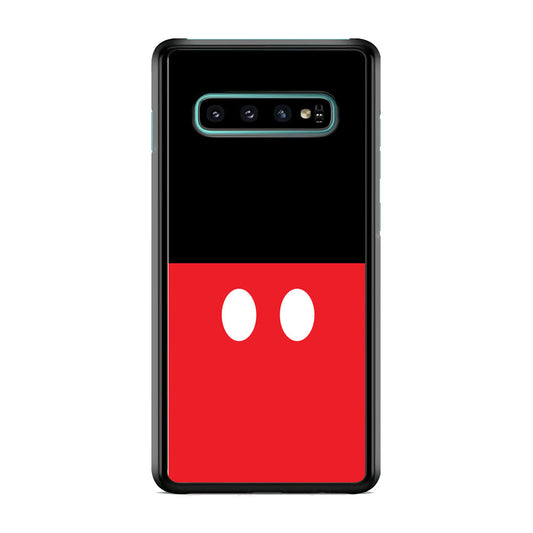 Mickey Mouse Costume Samsung Galaxy S10 Case
