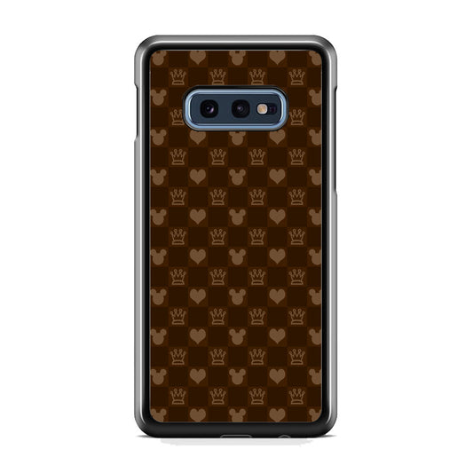 Mickey Mouse Doodle Logo Cube Chocolate Samsung Galaxy 10e Case