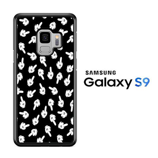 Mickey Mouse Fingers Up Samsung Galaxy S9 Case