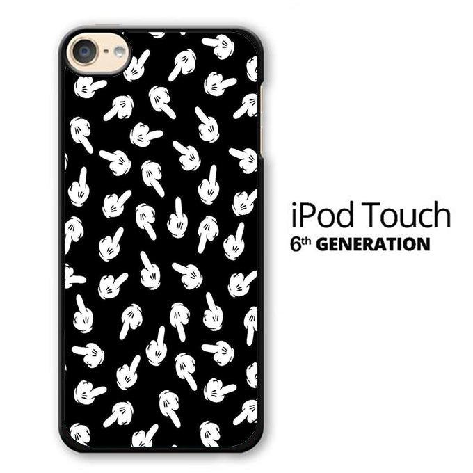 Mickey Mouse Fingers Up iPod Touch 6 Case