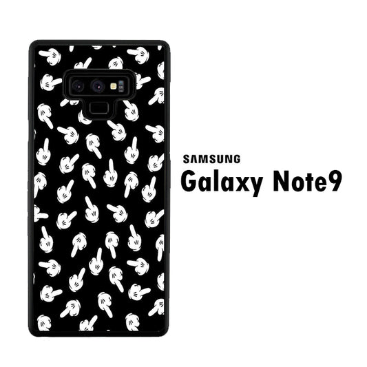 Mickey Mouse Fingers Up Samsung Galaxy Note 9 Case