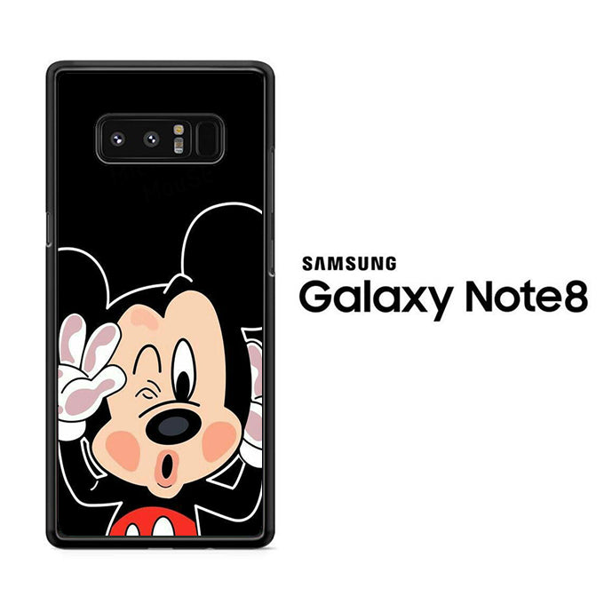 Mickey Mouse Stick In The Glass Samsung Galaxy Note 8 Case