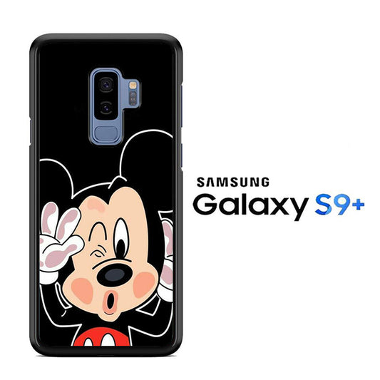 Mickey Mouse Stick In The Glass Samsung Galaxy S9 Plus Case