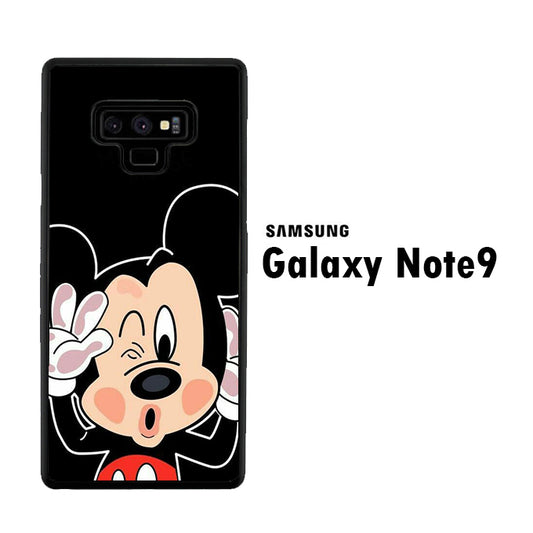 Mickey Mouse Stick In The Glass Samsung Galaxy Note 9 Case