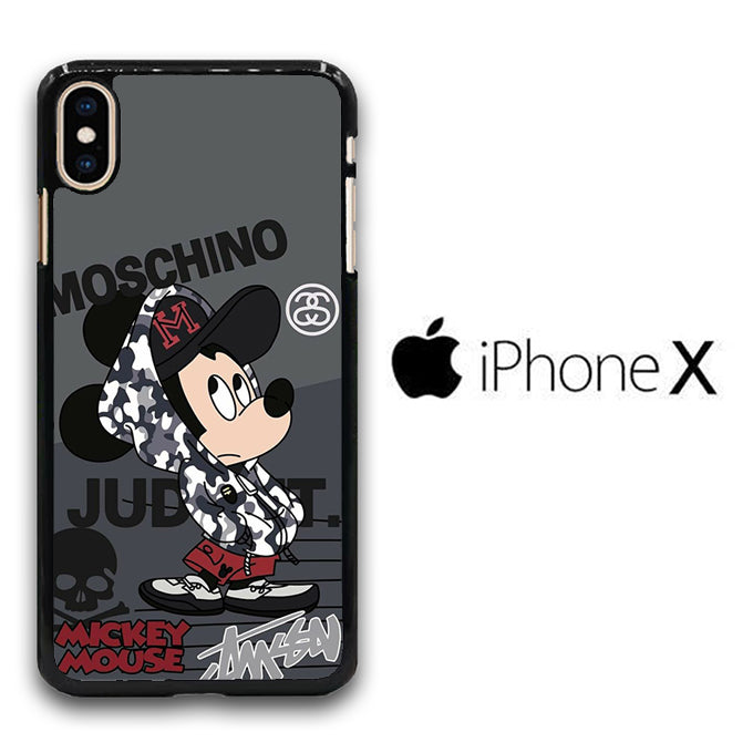 Mickey Mouse Trendy Syle iPhone X Case