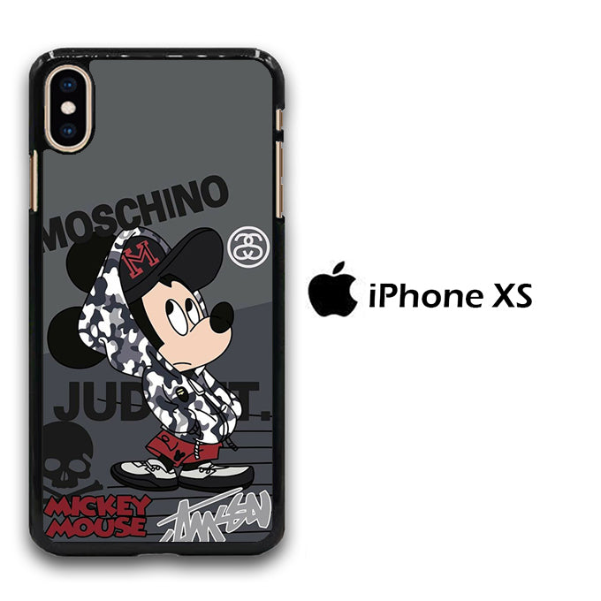 Mickey Mouse Trendy Syle iPhone Xs Case