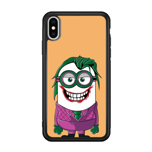 Minion Joker Mode iPhone XS Case