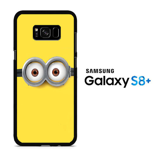 Minion Despicable Me Eye Samsung Galaxy S8 Plus Case