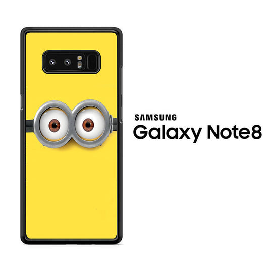 Minion Despicable Me Eye Samsung Galaxy Note 8 Case