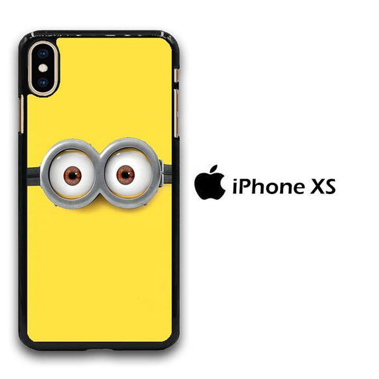 Minion Despicable Me Eye iPhone Xs Case - ezzyst