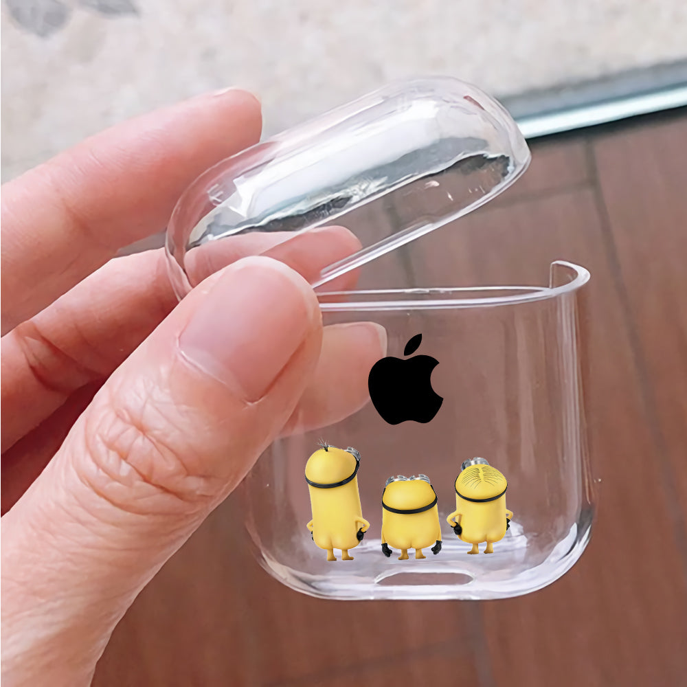 Minion See Apple Protective Clear Case Cover For Apple Airpods