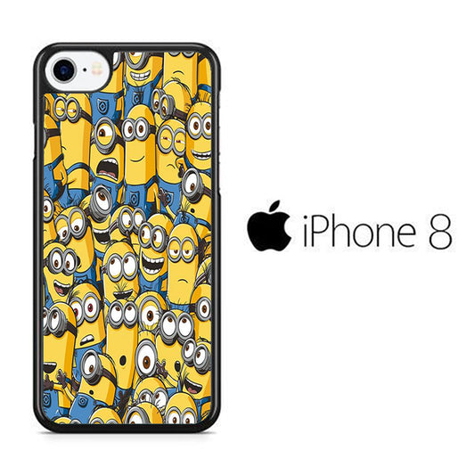 Minion Squad Wallpaper iPhone 8 Case