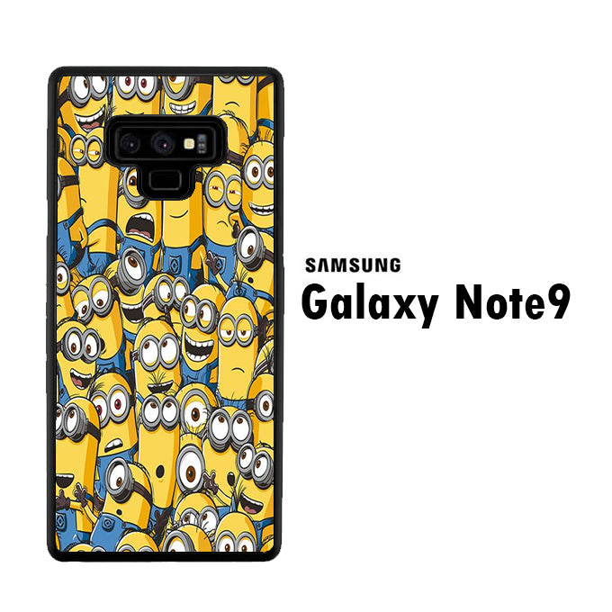 Minion Squad Wallpaper Samsung Galaxy Note 9 Case