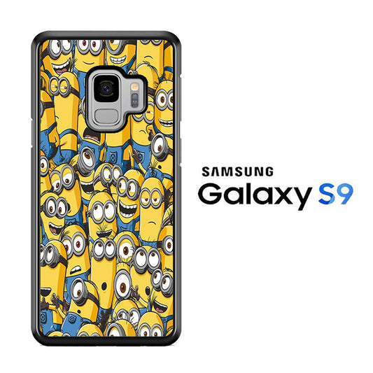 Minion Squad Wallpaper Samsung Galaxy S9 Case