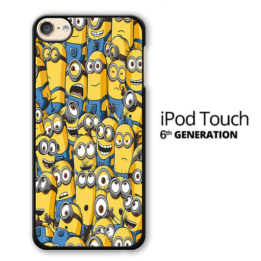 Minion Squad Wallpaper iPod Touch 6 Case - Ezzystore