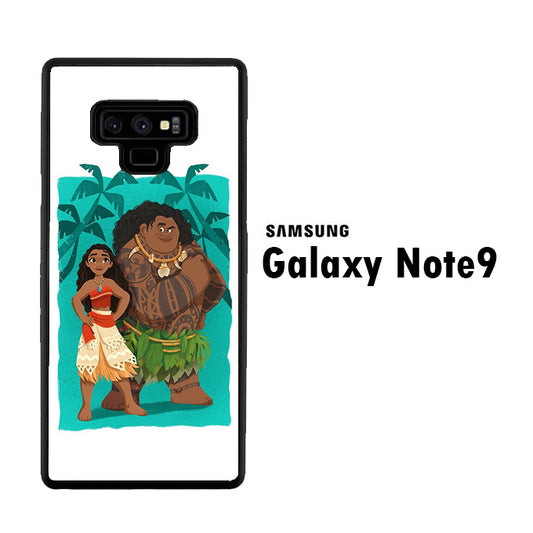 Moana And Maui Samsung Galaxy Note 9 Case