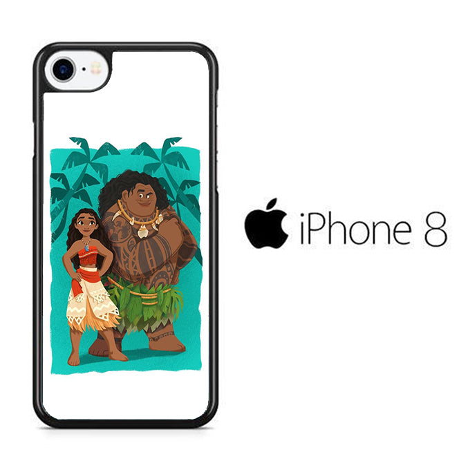 Moana And Maui iPhone 8 Case