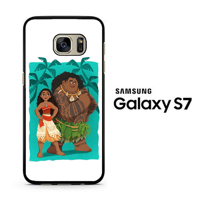 Moana And Maui Samsung Galaxy S7 Case