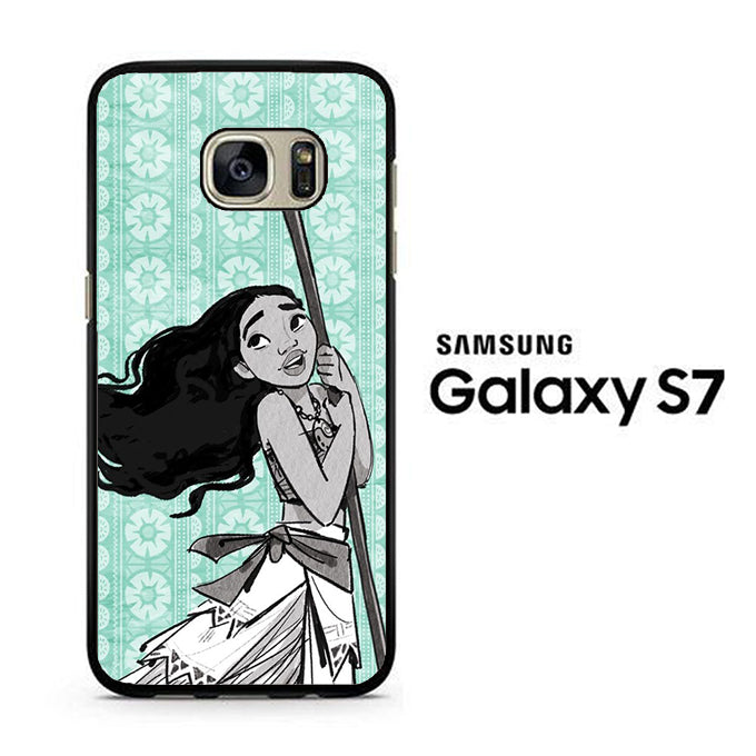 Moana Art Wallpaper Samsung Galaxy S7 Case
