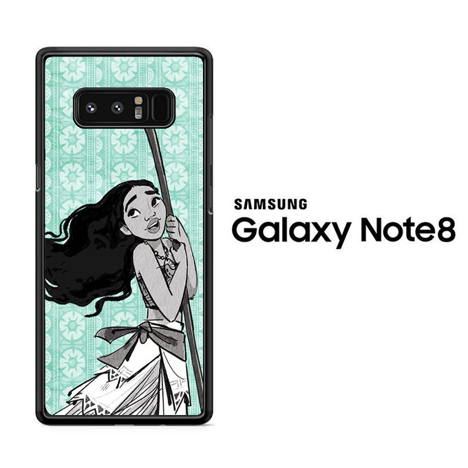 Moana Art Wallpaper Samsung Galaxy Note 8 Case