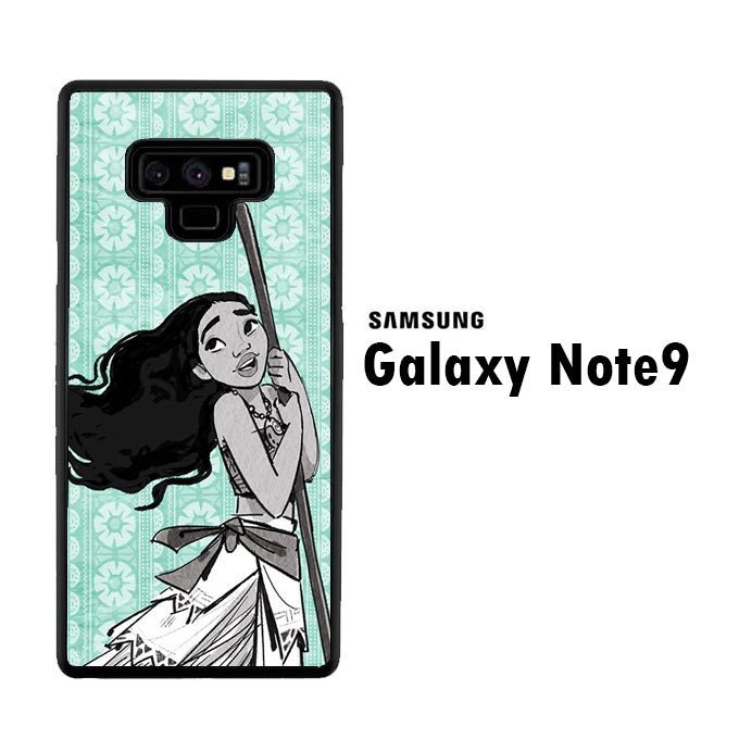 Moana Art Wallpaper Samsung Galaxy Note 9 Case