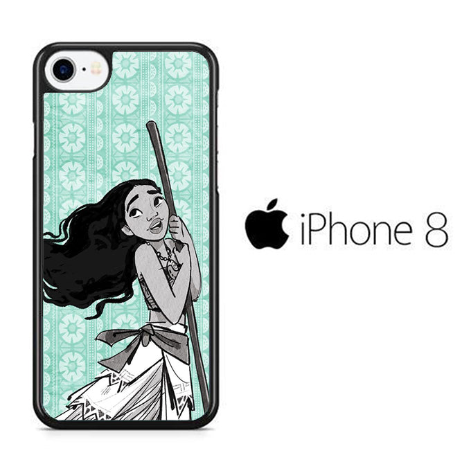 Moana Art Wallpaper iPhone 8 Case