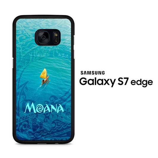 Moana Sailing Boat Samsung Galaxy S7 Edge Case