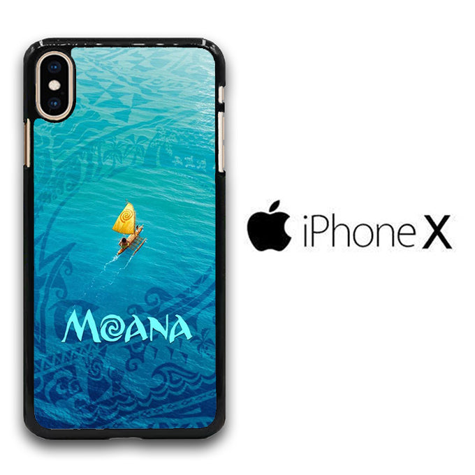 Moana Sailing Boat iPhone X Case