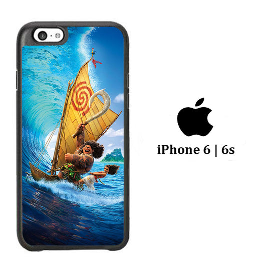 Moana Waves Surfing With Boat iPhone 6 | 6s Case