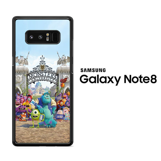 Monsters University Collage Samsung Galaxy Note 8 Case