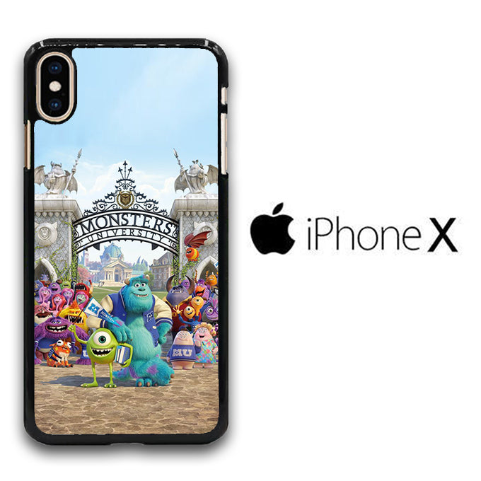 Monsters University Collage iPhone X Case