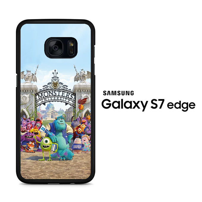 Monsters University Collage Samsung Galaxy S7 Edge Case