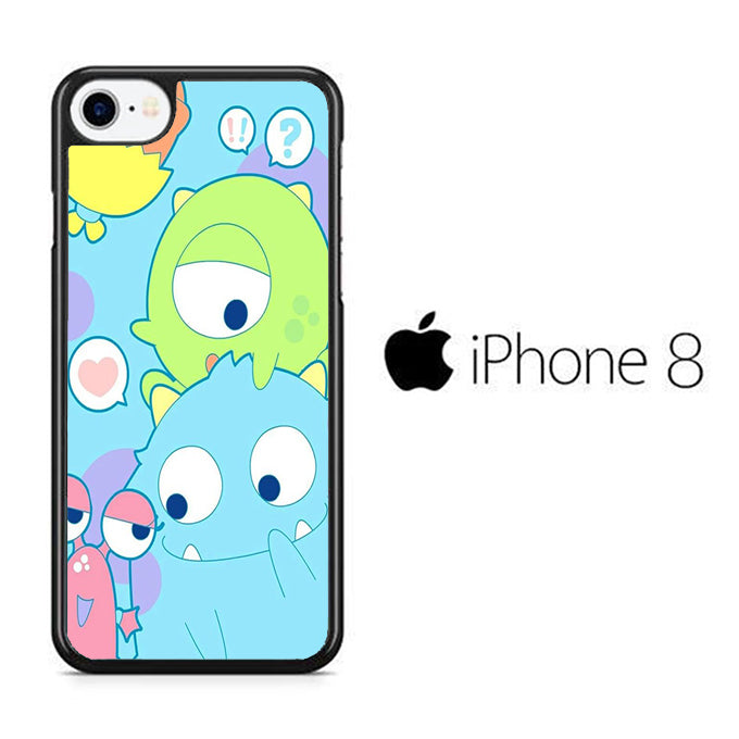 Monsters University Wallpaper iPhone 8 Case