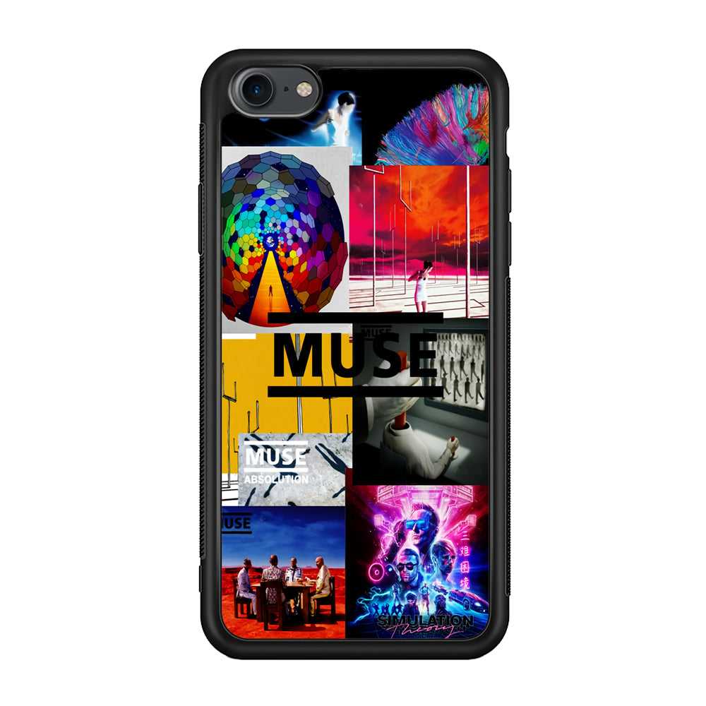 Muse Album Poster iPhone 8 Case