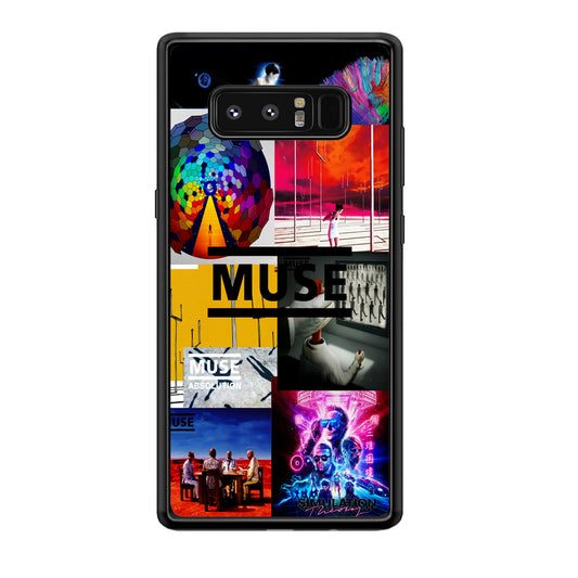 Muse Album Poster Samsung Galaxy Note 8 Case