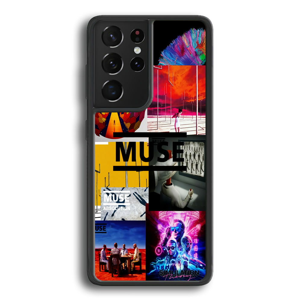 Muse Album Poster Samsung Galaxy S21 Ultra Case