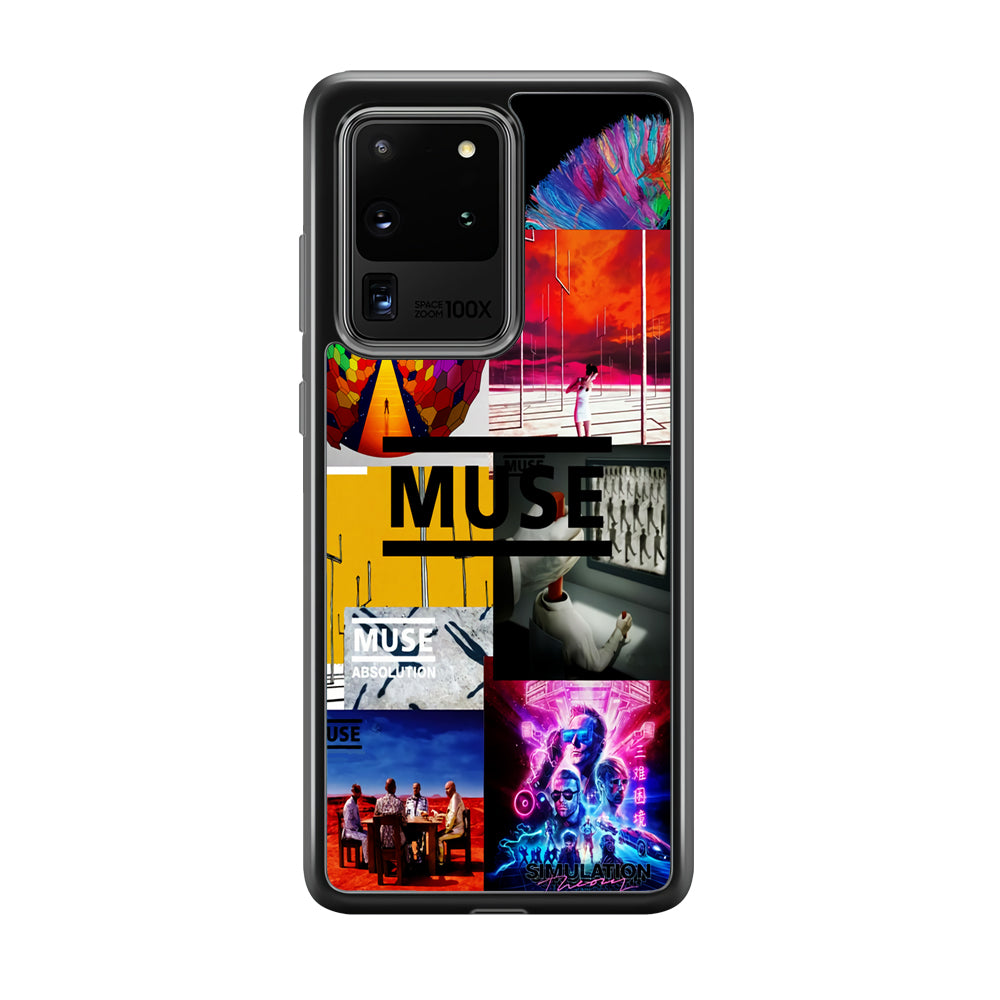 Muse Album Poster Samsung Galaxy S20 Ultra Case