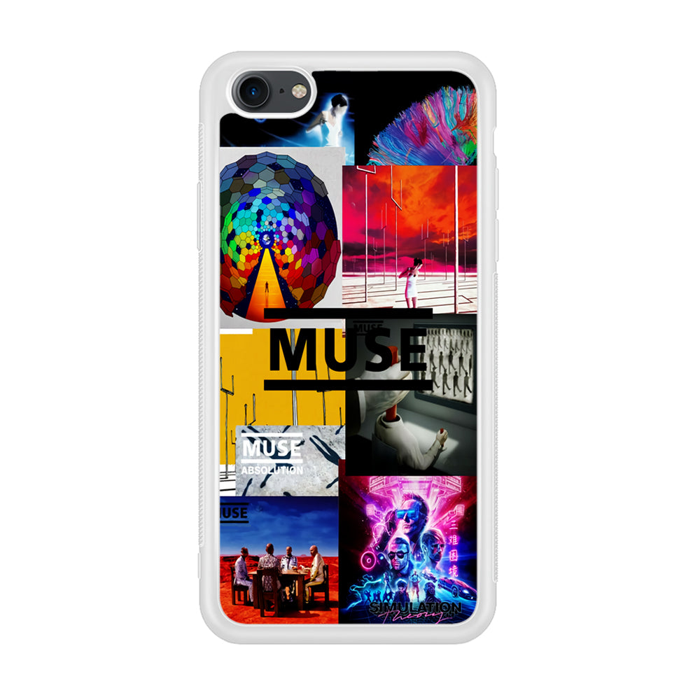 Muse Album Poster iPhone 8 Case