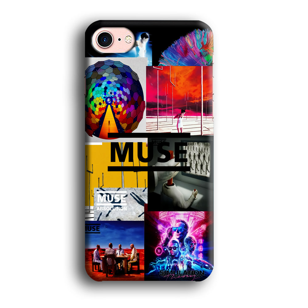 Muse Album Poster iPhone 8 Case