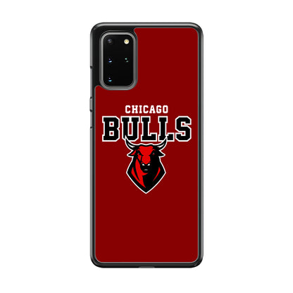 NBA Chicago Bulls Red Logo Samsung Galaxy S20 Plus Case